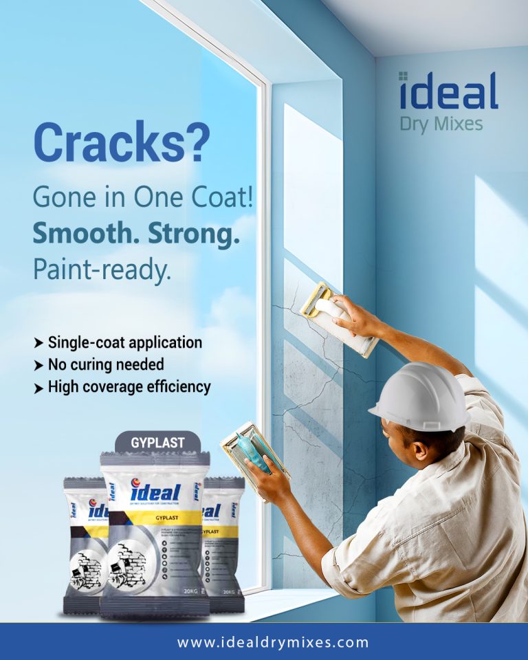 Gypsum plaster poster
